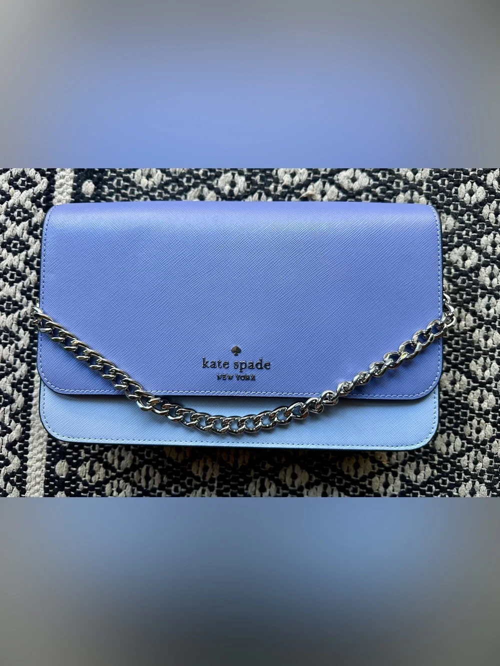 Kate Spade Madison Colorblock Convertible Crossbody in Evening Blue Iris